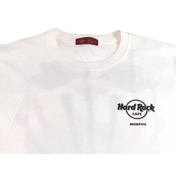 Hard Rock Cafe T-Shirt Memphis Guitars Size Large - Picture 3 of 4